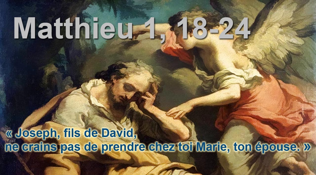 Matthieu 1, 18-24