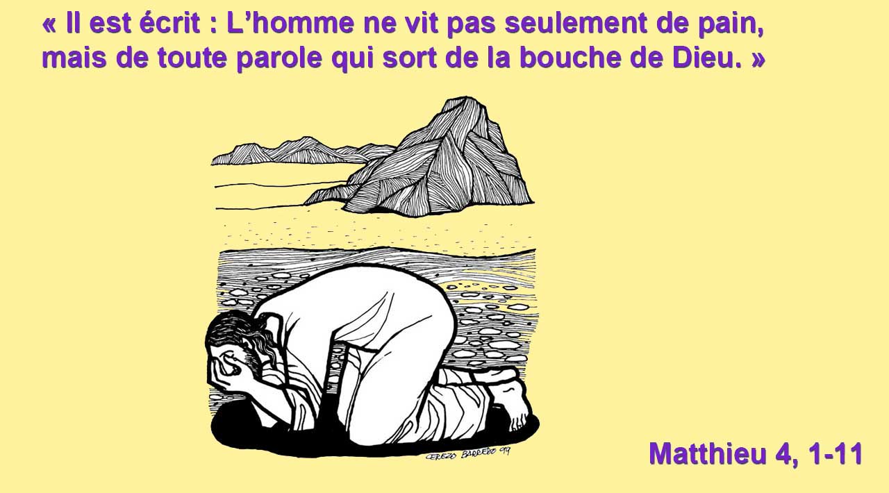 Matthieu 4, 1-11