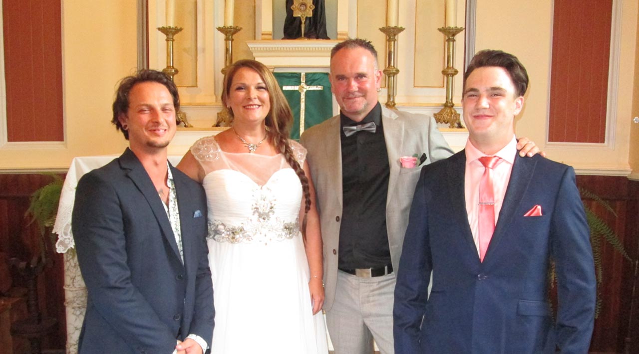 Mariage de Marc Caron et Lucie Miller