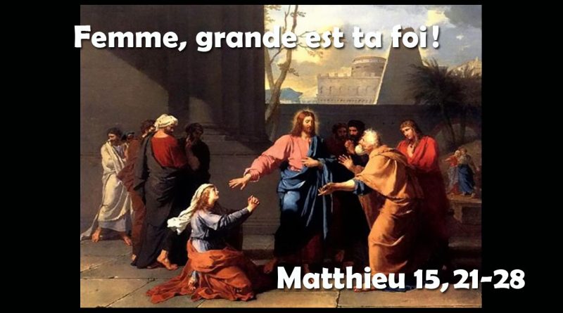 Matthieu 15, 21-28