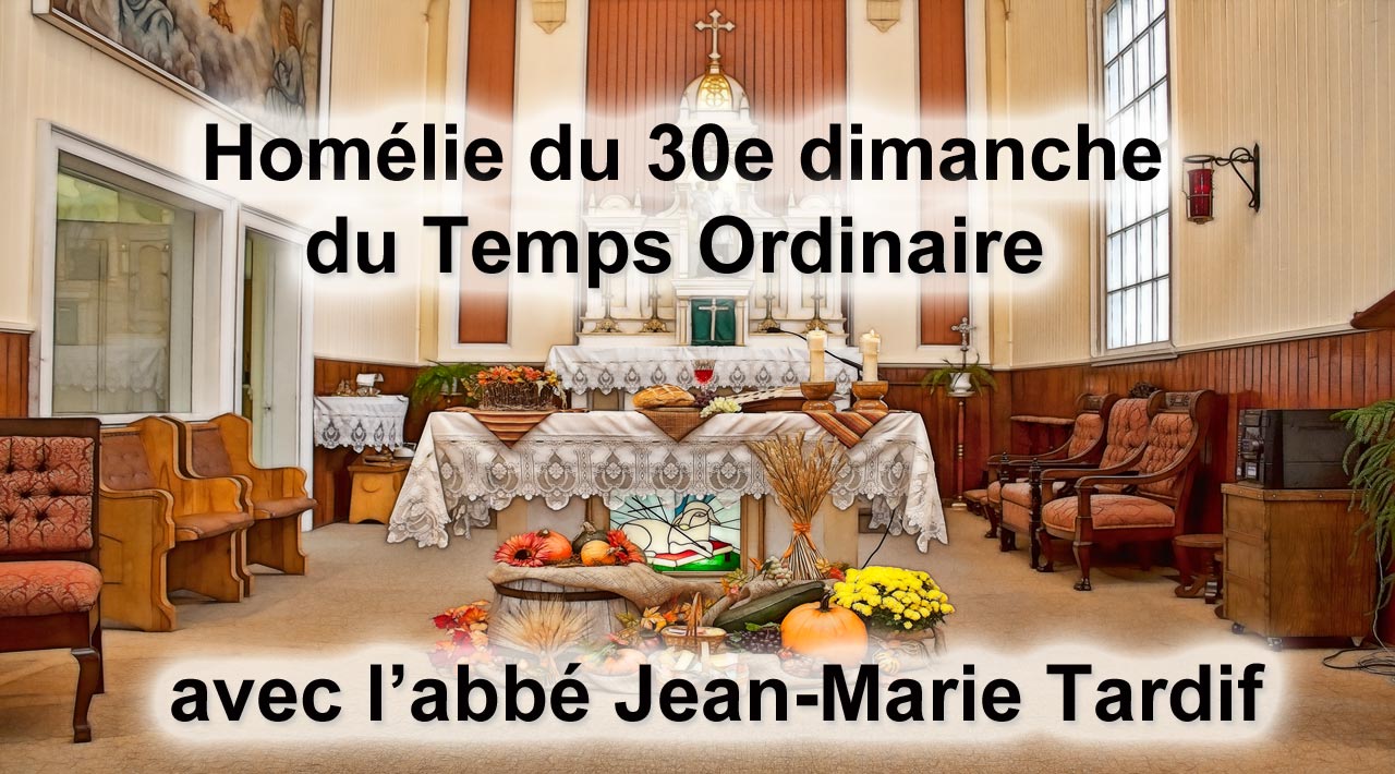 Homélie Du 30e Dimanche Du Temps Ordinaire 2017 - Paroisse Saint ...