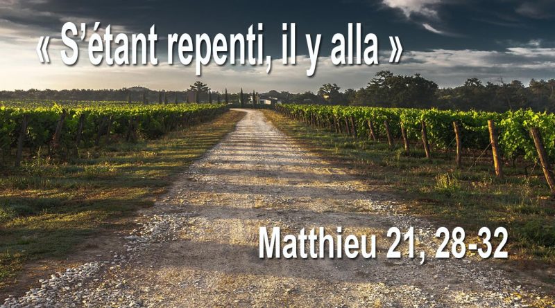 Matthieu 21, 28-32