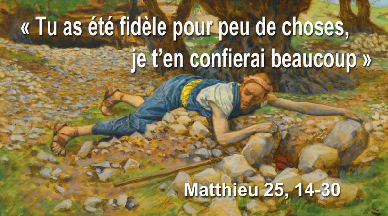 Matthieu 25, 14-30