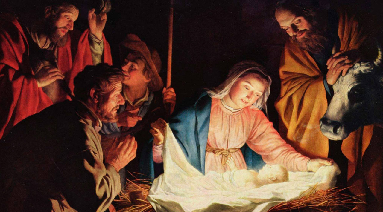 Jésus dans la crèche