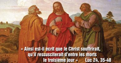 Jésus et les disciples d'Emmaus