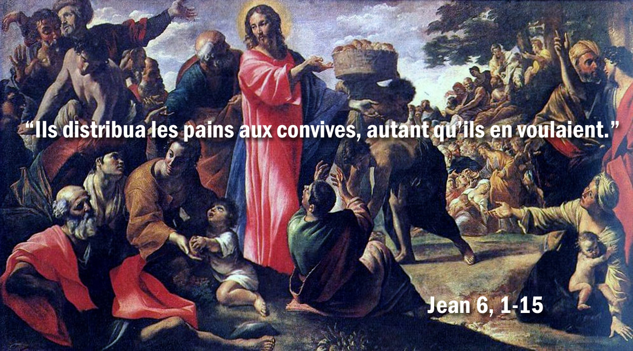 Jésus et la multiplication des pains