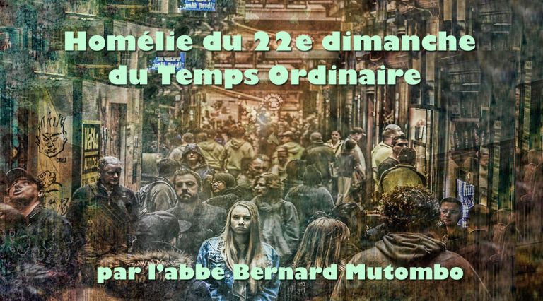 Homélie Du 22e Dimanche Du Temps Ordinaire 2018 - Paroisse Saint ...