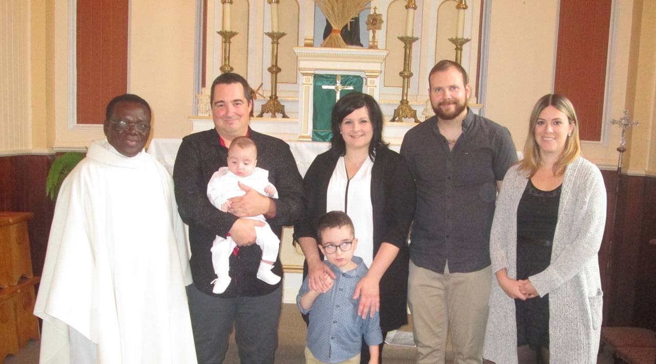 Olivier Jean-Sébastien Paradis et ses parents