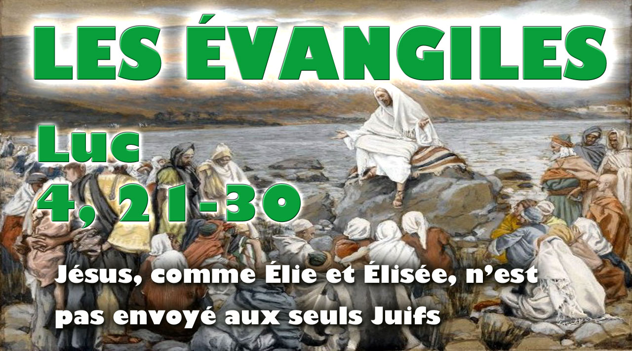 Jésus qui prêche aux foules
