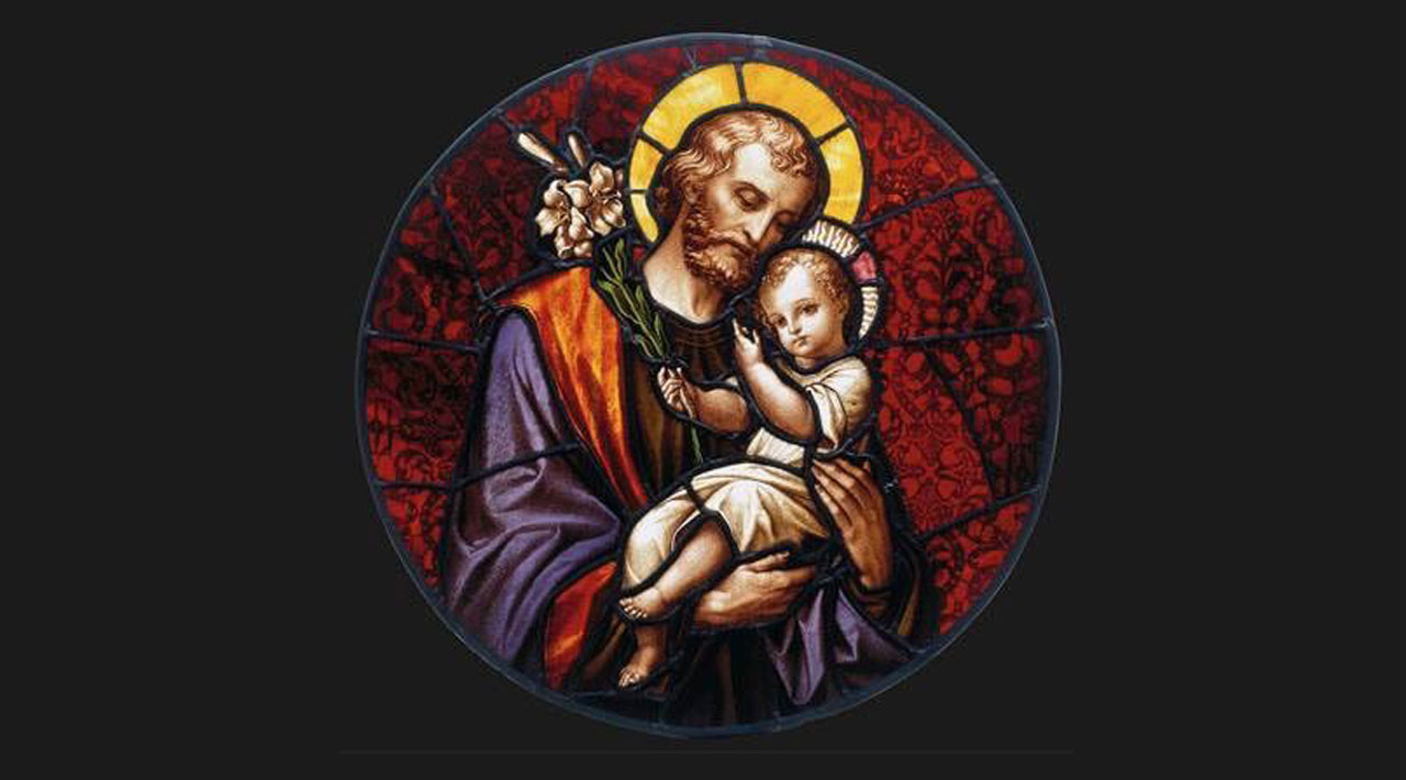 Saint Joseph et l'enfant Jésus