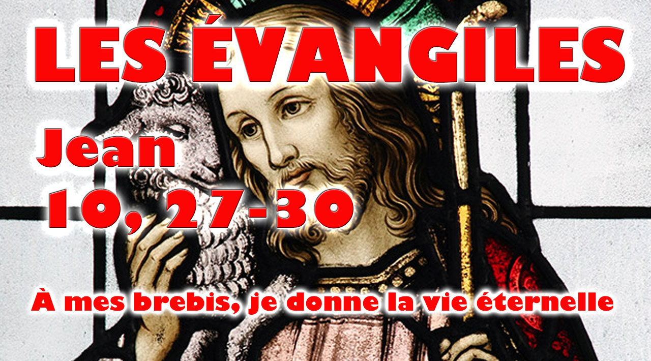 Évangile de Jean 10, 27-30