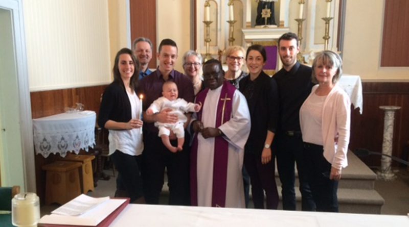 Baptême de Maxence Gingras - parents et amis
