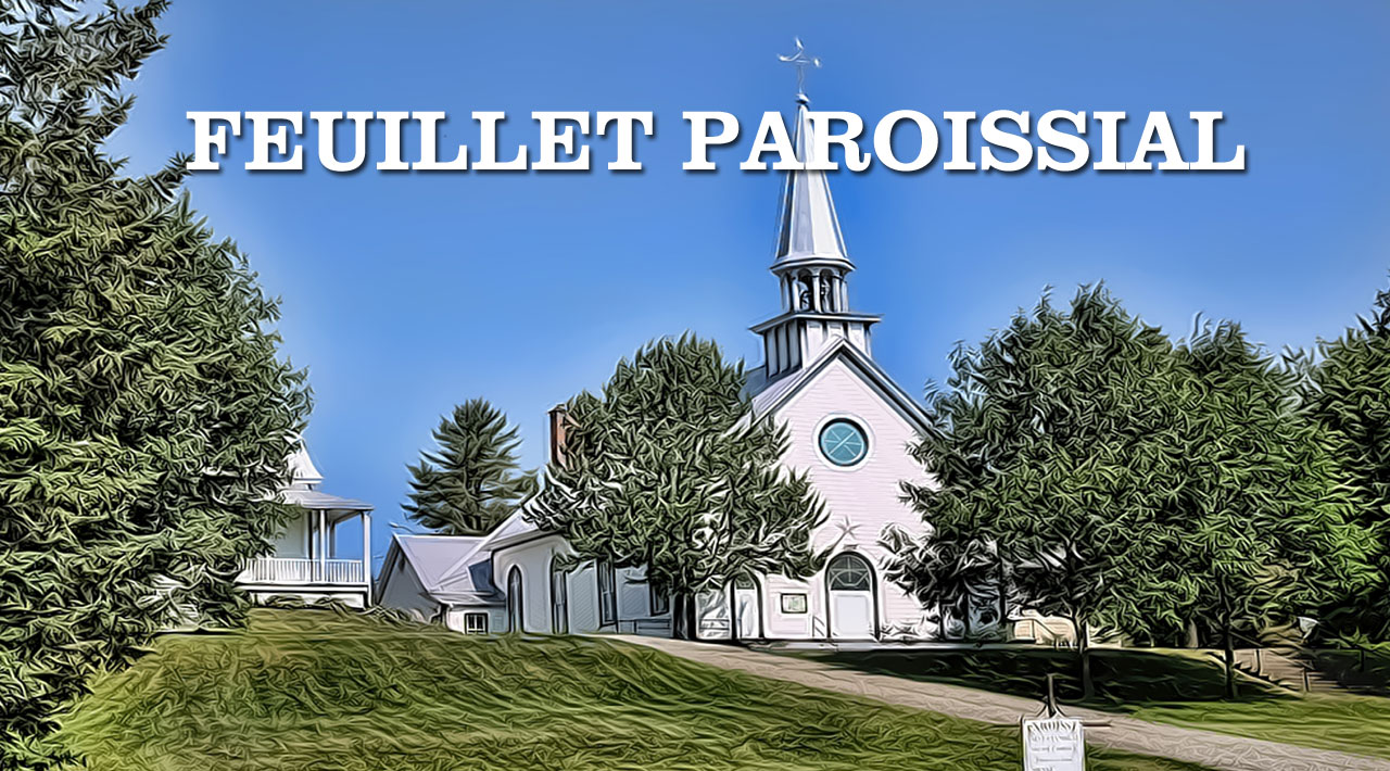 Feuillet paroissial - été