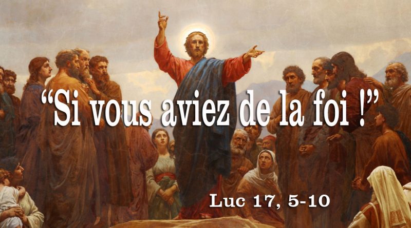 Évangile de Luc 17, 5-10