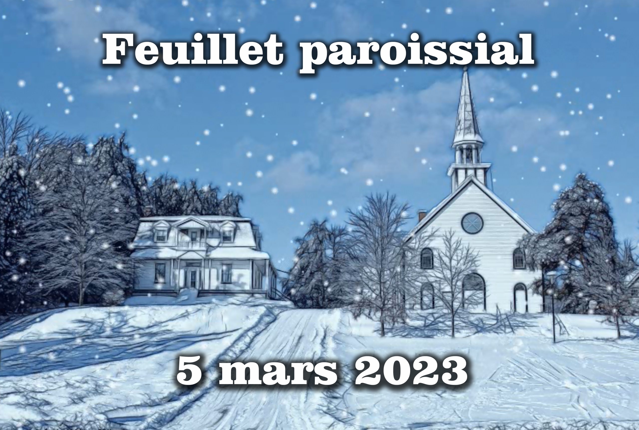 Église et presbytère de la paroisse St-Stanislas de Kostka