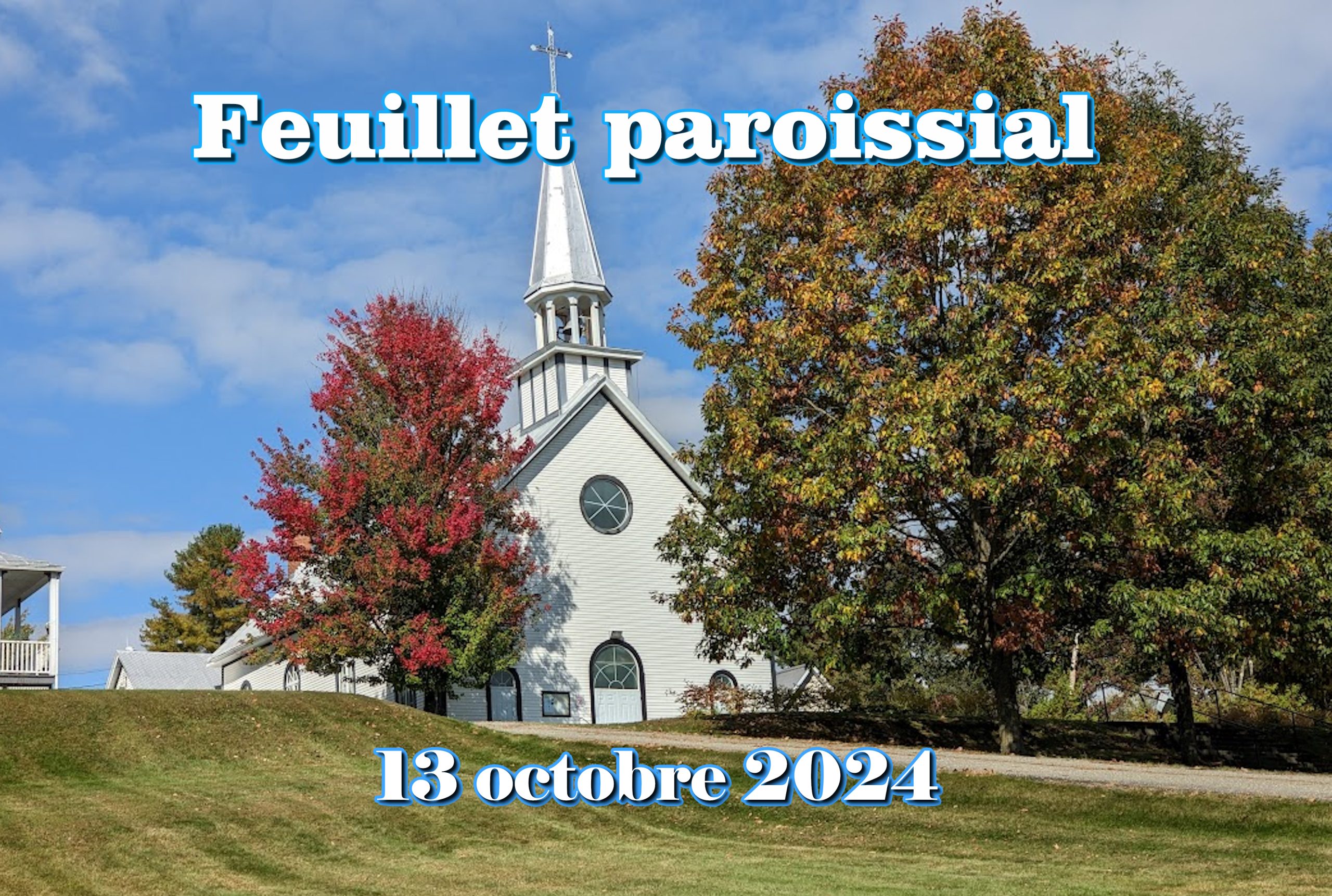 L'église en automne