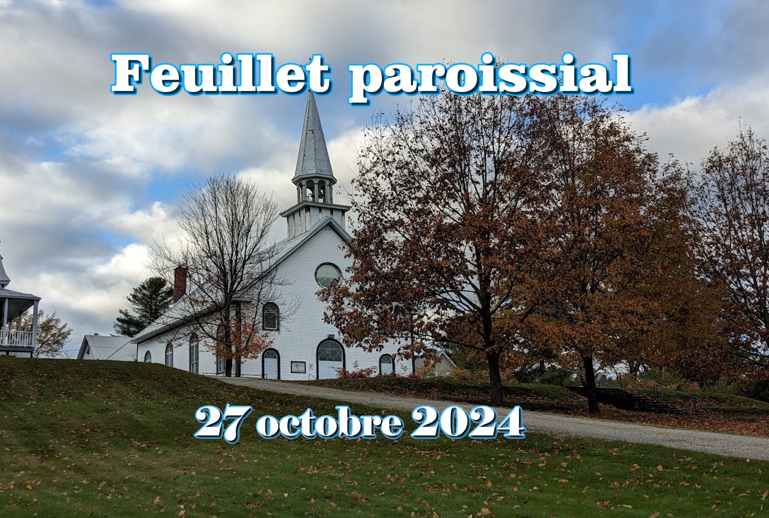 L'église en octobre