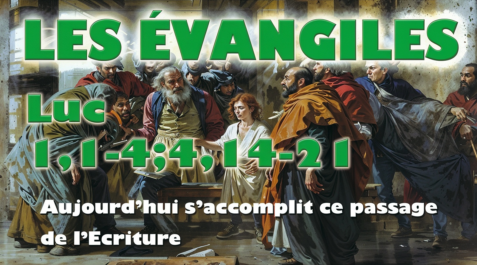 Aujourd’hui s’accomplit ce passage de l’Écriture