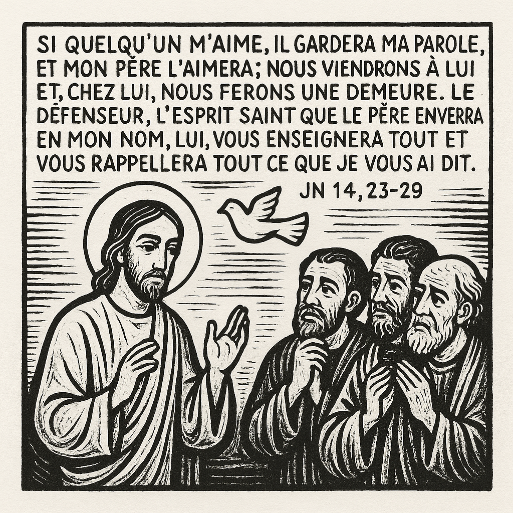 Évangile de Jean 14, 23-29