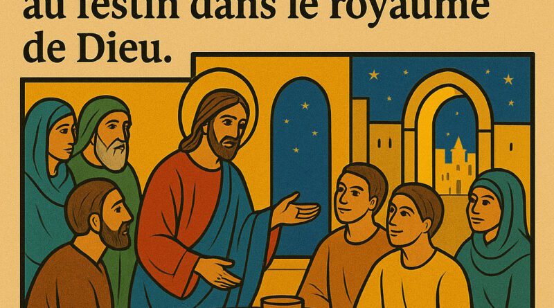 Évangile de Luc 13, 22-30