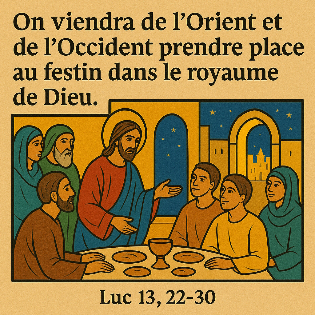 Évangile de Luc 13, 22-30