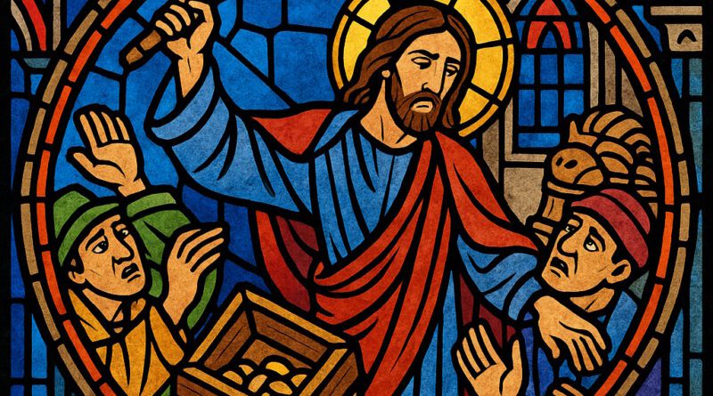Il parlait du sanctuaire de son corps.