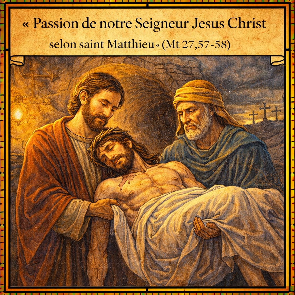 Passion de notre Seigneur Jésus Christ selon saint Matthieu (Mt 27, 11-54)